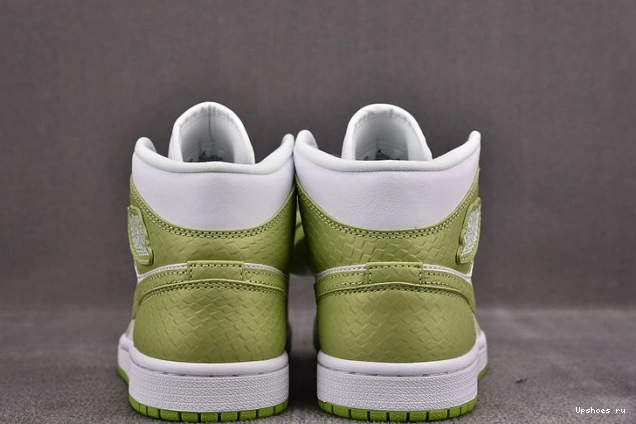 Mid DV2959-113 Jordan 1 Python (W) Green  1125